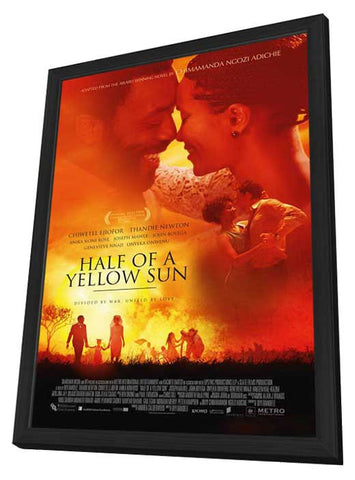 Half a Yellow Sun 11 x 17 Movie Poster - UK Style A - in Deluxe Aluminum Frame