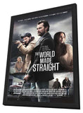 The World Made Straight 11 x 17 Movie Poster - Style B - in Deluxe Aluminum Frame
