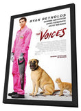 The Voices 11 x 17 Movie Poster - Style A - in Deluxe Aluminum Frame