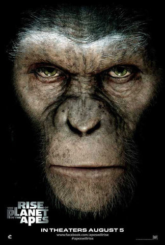 Rise of the Planet of the Apes 27 x 40 Movie Poster - International Style B