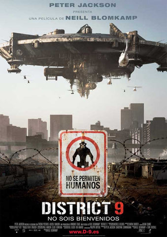 District 9 11 x 17 Movie Poster - Spanish Style B