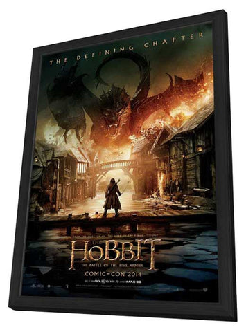 The Hobbit: The Battle of the Five Armies 11 x 17 Movie Poster - Style B - in Deluxe Aluminum Frame