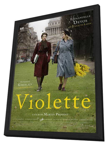 Violette 11 x 17 Movie Poster - French Style A - in Deluxe Aluminum Frame