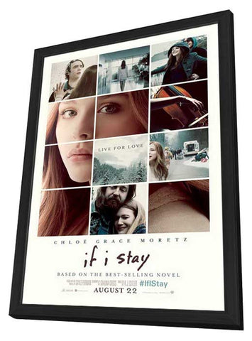 If I Stay 11 x 17 Movie Poster - Style A - in Deluxe Aluminum Frame