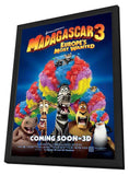 Madagascar 3 11 x 17 Movie Poster - Style E - in Deluxe Aluminum Frame