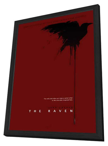 The Raven 11 x 17 Movie Poster - Style B - in Deluxe Aluminum Frame