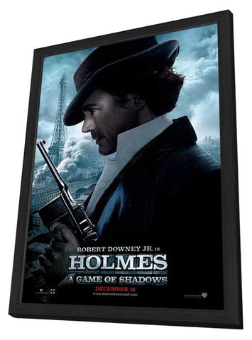 Sherlock Holmes A Game of Shadows 11 x 17 Movie Poster - Style D - in Deluxe Aluminum Frame