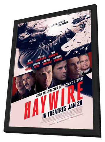 Haywire 11 x 17 Movie Poster - Style C - in Deluxe Aluminum Frame