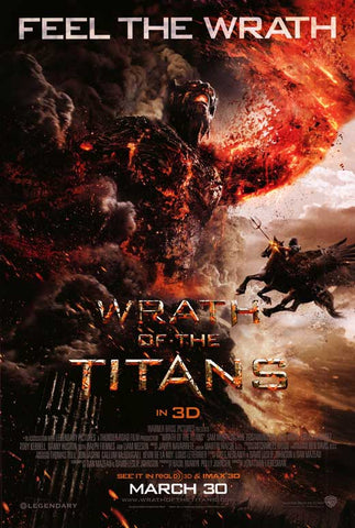 Wrath of the Titans 11 x 17 Movie Poster - Style D