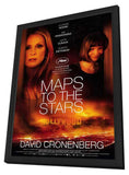 Maps to the Stars 11 x 17 Movie Poster - German Style A - in Deluxe Aluminum Frame