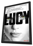 Lucy 11 x 17 Movie Poster - Style A - in Deluxe Aluminum Frame