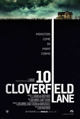 10 Cloverfield Lane 27 x 40 Movie Poster - Canadian Style A
