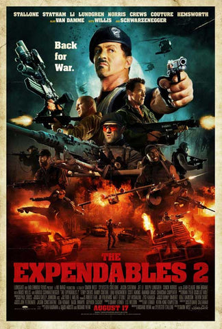 The Expendables 2 27 x 40 Movie Poster - Style F