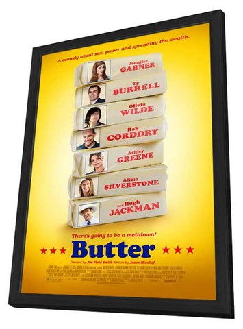 Butter 11 x 17 Movie Poster - Style A - in Deluxe Aluminum Frame