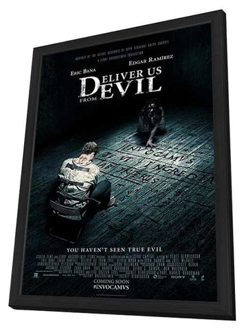 Deliver Us From Evil 11 x 17 Movie Poster - Style A - in Deluxe Aluminum Frame