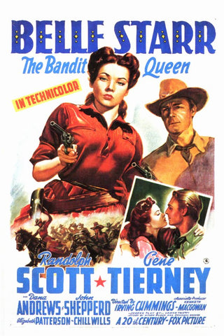Belle Starr 11 x 17 Movie Poster - Style B