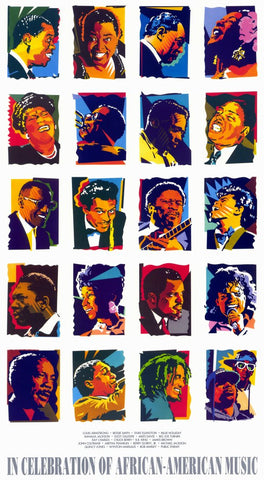 In Celebration of African-American Music 11 x 17 Movie Poster - Style A