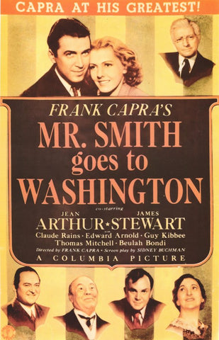 Mr. Smith Goes to Washington 11 x 17 Movie Poster - Style C