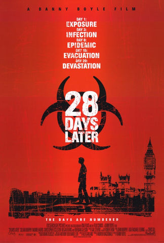 28 Days Later 27 x 40 Movie Poster - Style A