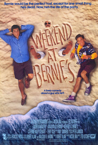 Weekend at Bernies 27 x 40 Movie Poster - Style A