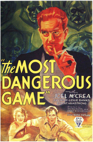 The Most Dangerous Game 11 x 17 Movie Poster - Style C