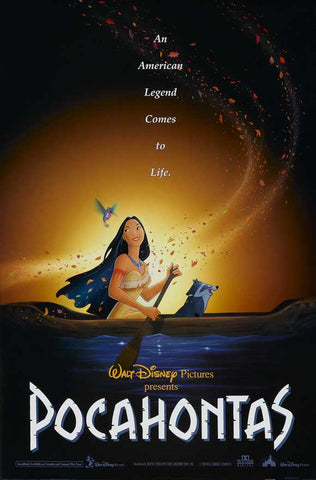 Pocahontas 27 x 40 Movie Poster - Style C
