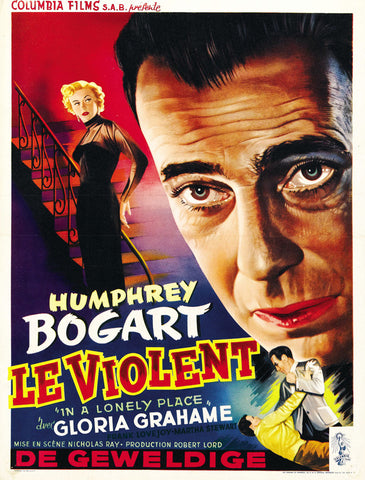 In a Lonely Place 11 x 17 Movie Poster - Belgian Style A
