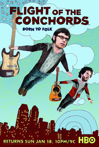 The Flight of the Conchords 11 x 17 Movie Poster - Style D