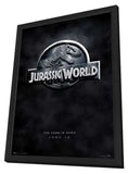 Jurassic World 11 x 17 Movie Poster - Style C - in Deluxe Aluminum Frame