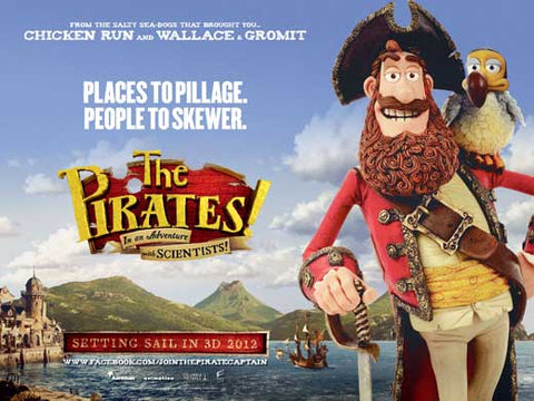 The Pirates! Band of Misfits 27 x 40 Movie Poster - UK Style A