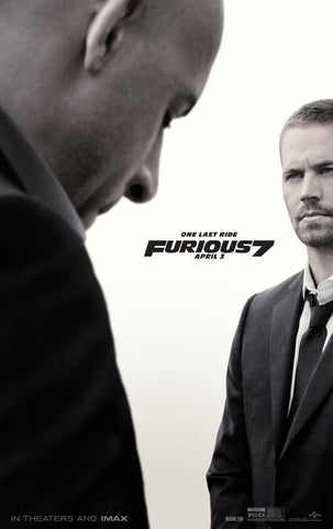 Furious 7 11 x 17 Movie Poster - Style A