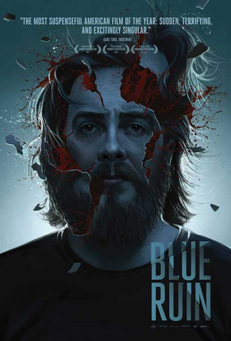 Blue Ruin 11 x 17 Movie Poster - Style A - in Deluxe Aluminum Frame
