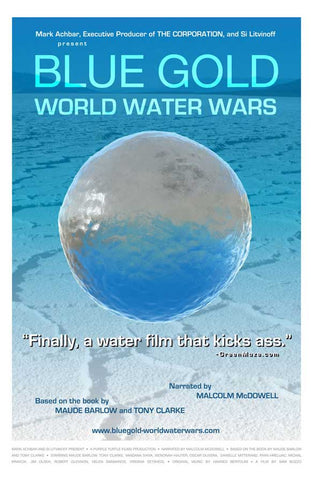 Blue Gold: World Water Wars 11 x 17 Movie Poster - Style C