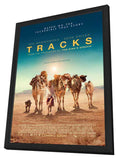 Tracks 11 x 17 Movie Poster - UK Style A - in Deluxe Aluminum Frame