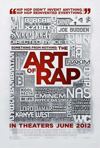 Something from Nothing: The Art of Rap 11 x 17 Movie Poster - Style A