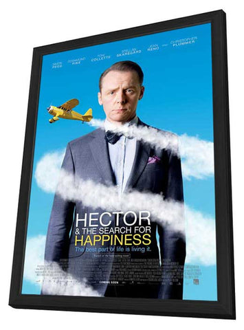 Hector and the Search for Happiness 11 x 17 Movie Poster - Canadian Style A - in Deluxe Aluminum Frame