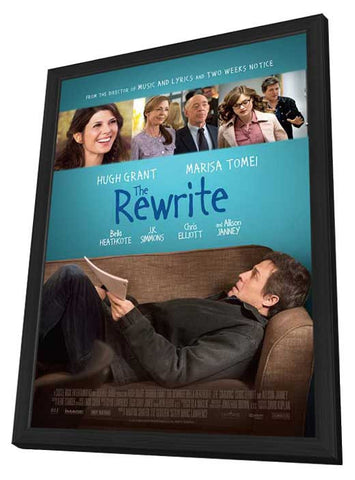 The Rewrite 11 x 17 Movie Poster - Style A - in Deluxe Aluminum Frame