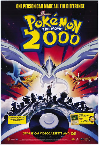 Pokemon the Movie 2000: The Power of One 11 x 17 Movie Poster - Style B