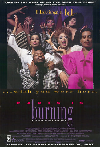 Paris Is Burning 11 x 17 Movie Poster - Style A