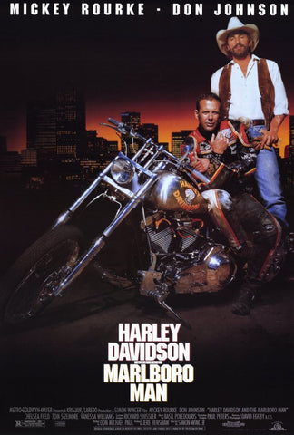 Harley Davidson and the Marlboro Man 27 x 40 Movie Poster - Style A