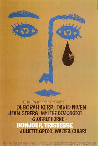 Bonjour Tristesse 27 x 40 Movie Poster - Style A