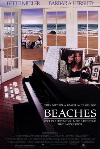 Beaches 27 x 40 Movie Poster - Style A