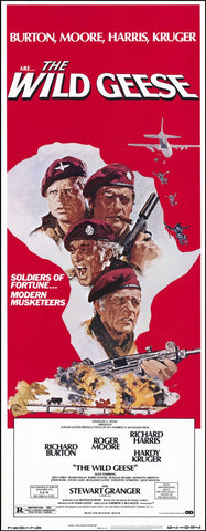 The Wild Geese 14 x 36 Movie Poster - Insert Style A