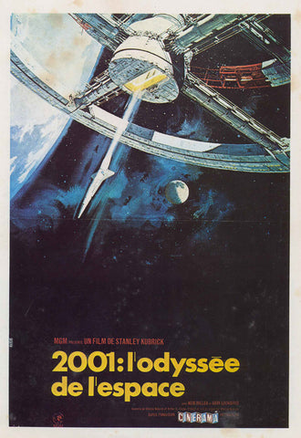 2001: A Space Odyssey 11 x 17 Movie Poster - French Style B