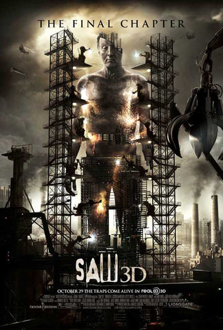 Saw 3D 27 x 40 Movie Poster - Style C