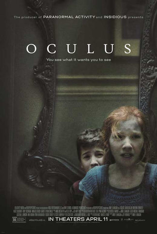 Oculus 11 x 17 Movie Poster - Style B - in Deluxe Aluminum Frame