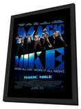 Magic Mike 11 x 17 Movie Poster - Style A - in Deluxe Aluminum Frame