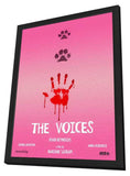 The Voices 11 x 17 Movie Poster - Style B - in Deluxe Aluminum Frame