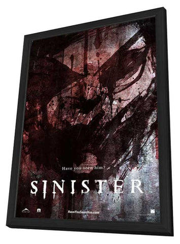 Sinister 11 x 17 Movie Poster - Style B - in Deluxe Aluminum Frame