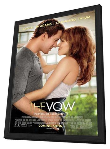The Vow 11 x 17 Movie Poster - Style B - in Deluxe Aluminum Frame